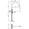 Смеситель для кухни VIDIMA LIFE BA359AA